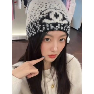 샤넬 겨울 모자