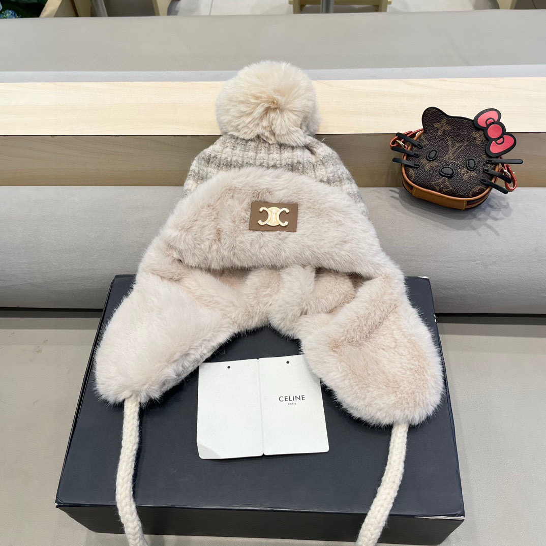 셀린느 겨울 모자