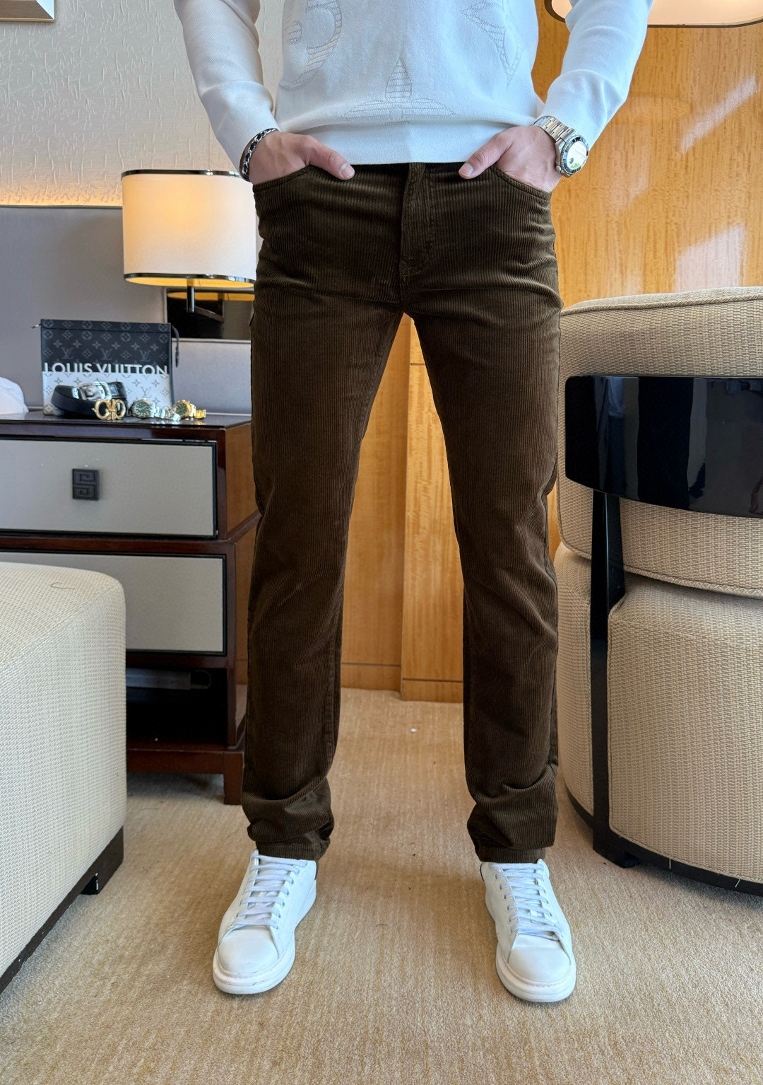 발렌티노 남자 바지