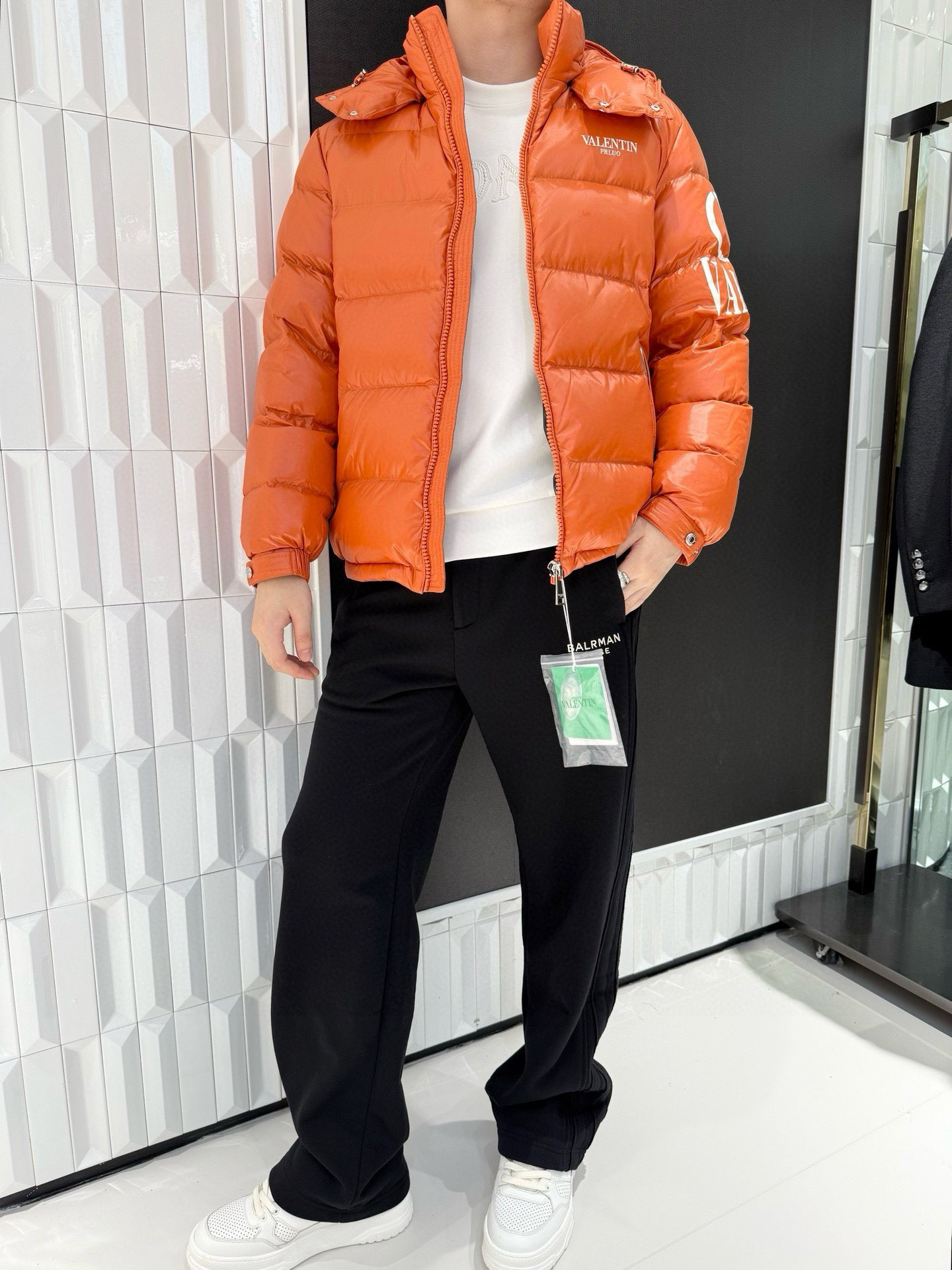 발렌티노 남자 패딩