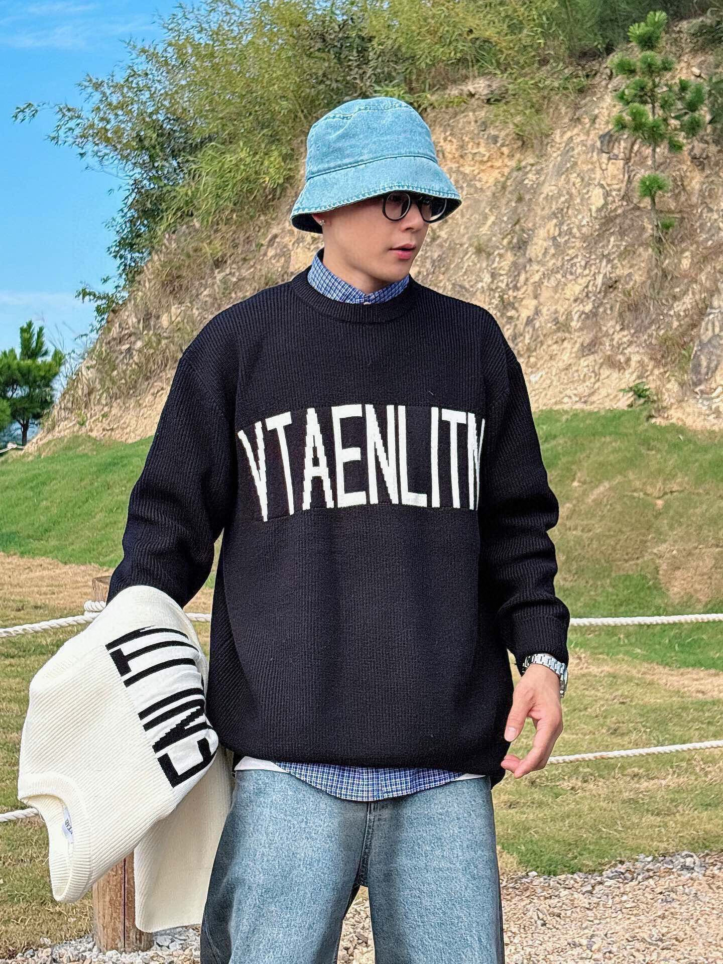 발렌티노 남자 니트