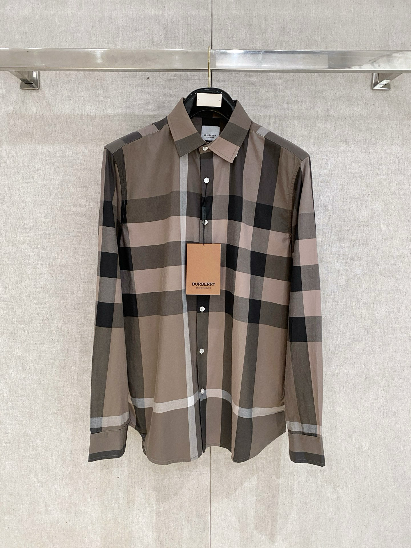 버버리 2컬러 남자 셔츠