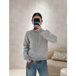 루이비통 2컬러 여자 가디건