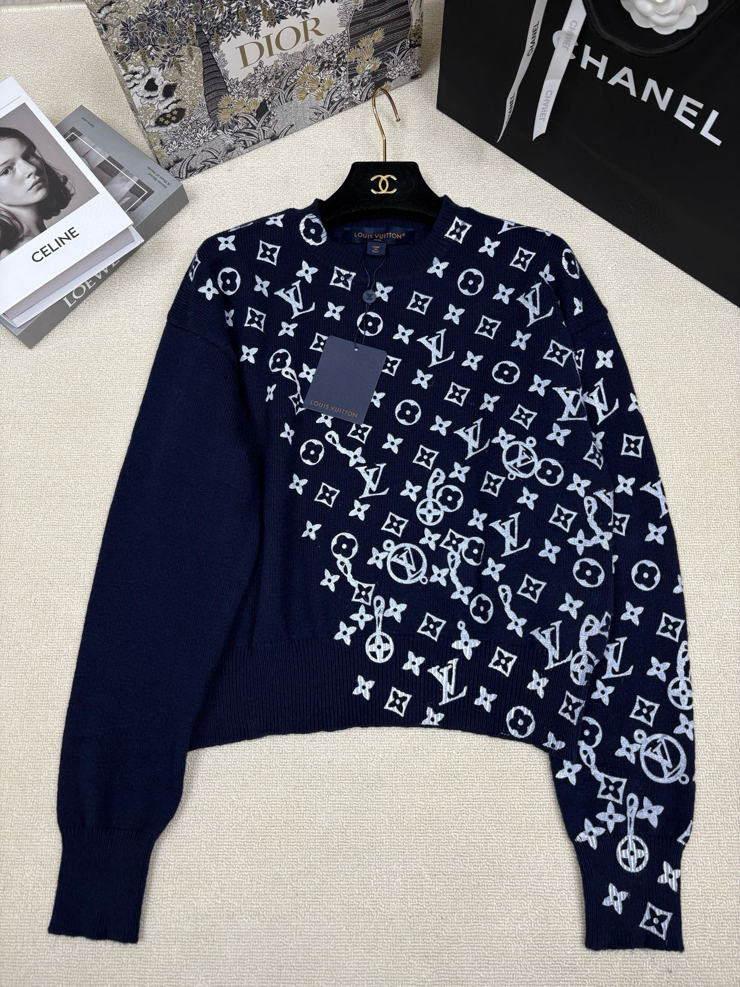 루이비통 여자 니트