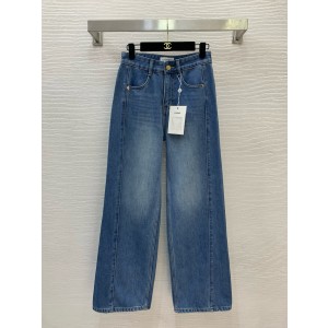 샤넬 여자 청바지