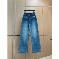 샤넬 2컬러 여자 청바지