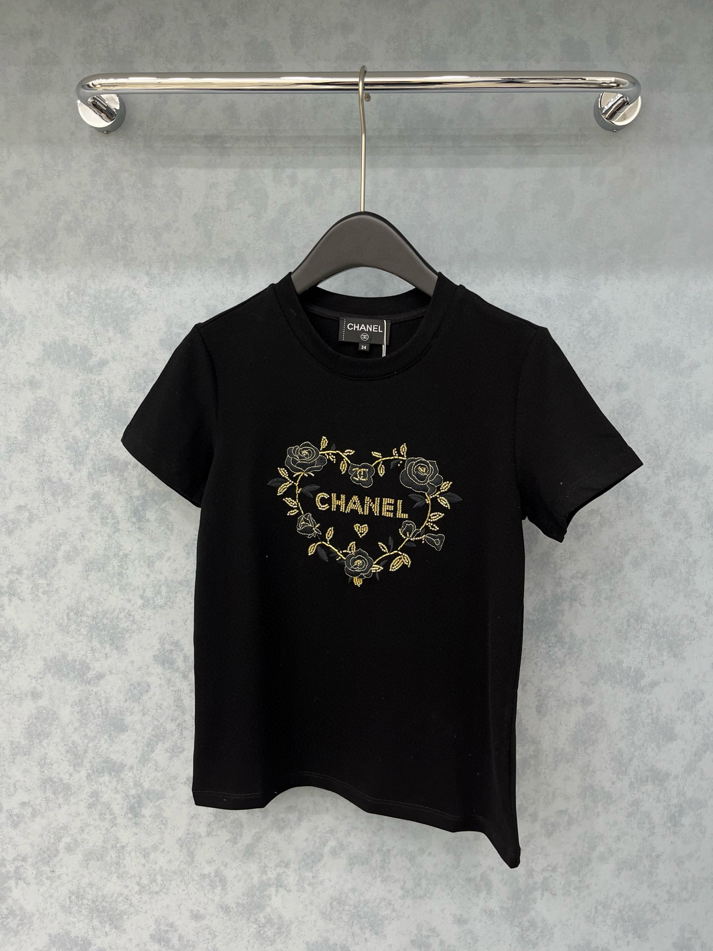 샤넬 2컬러 여자 반팔