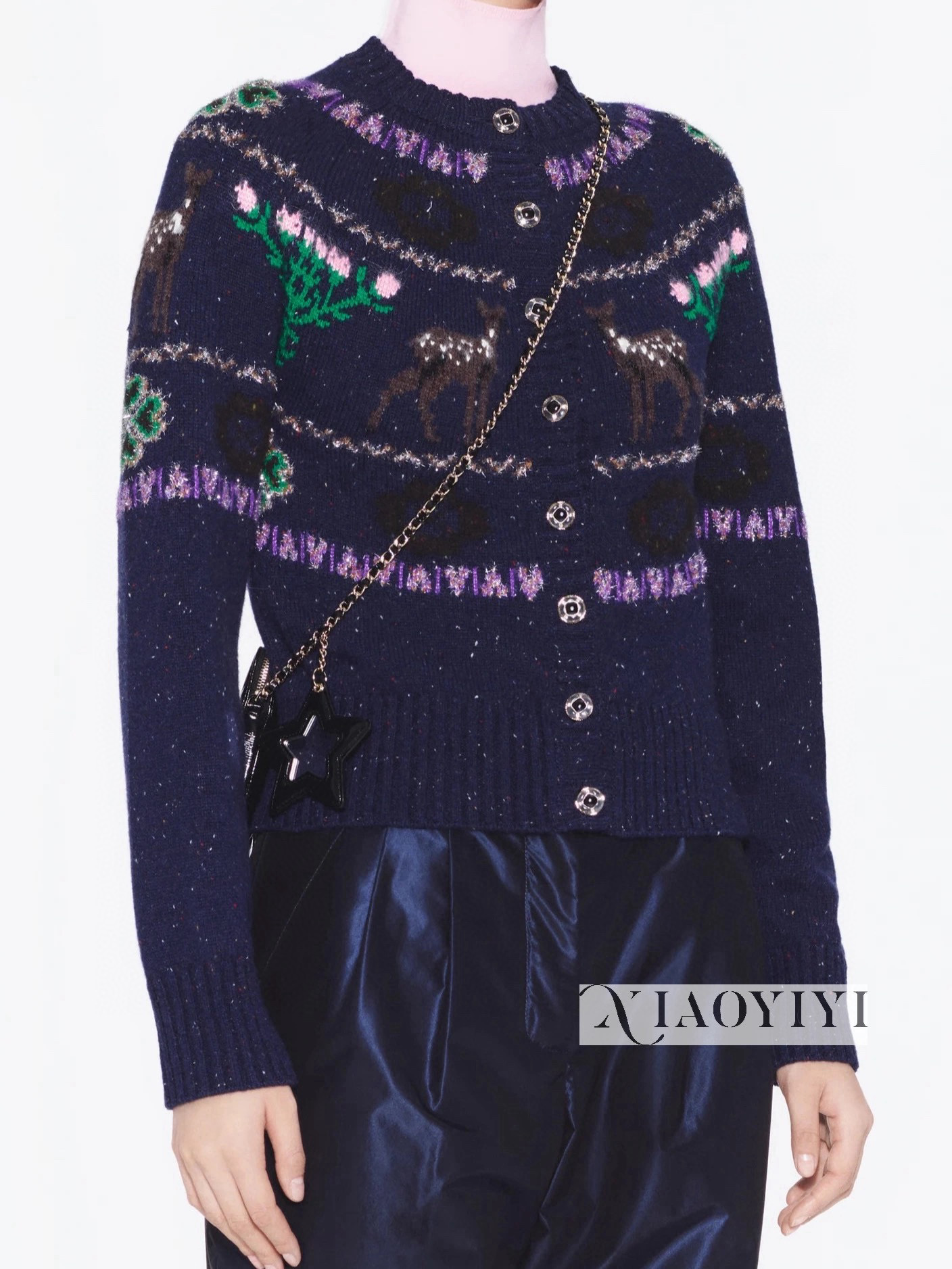 샤넬 여자 가디건