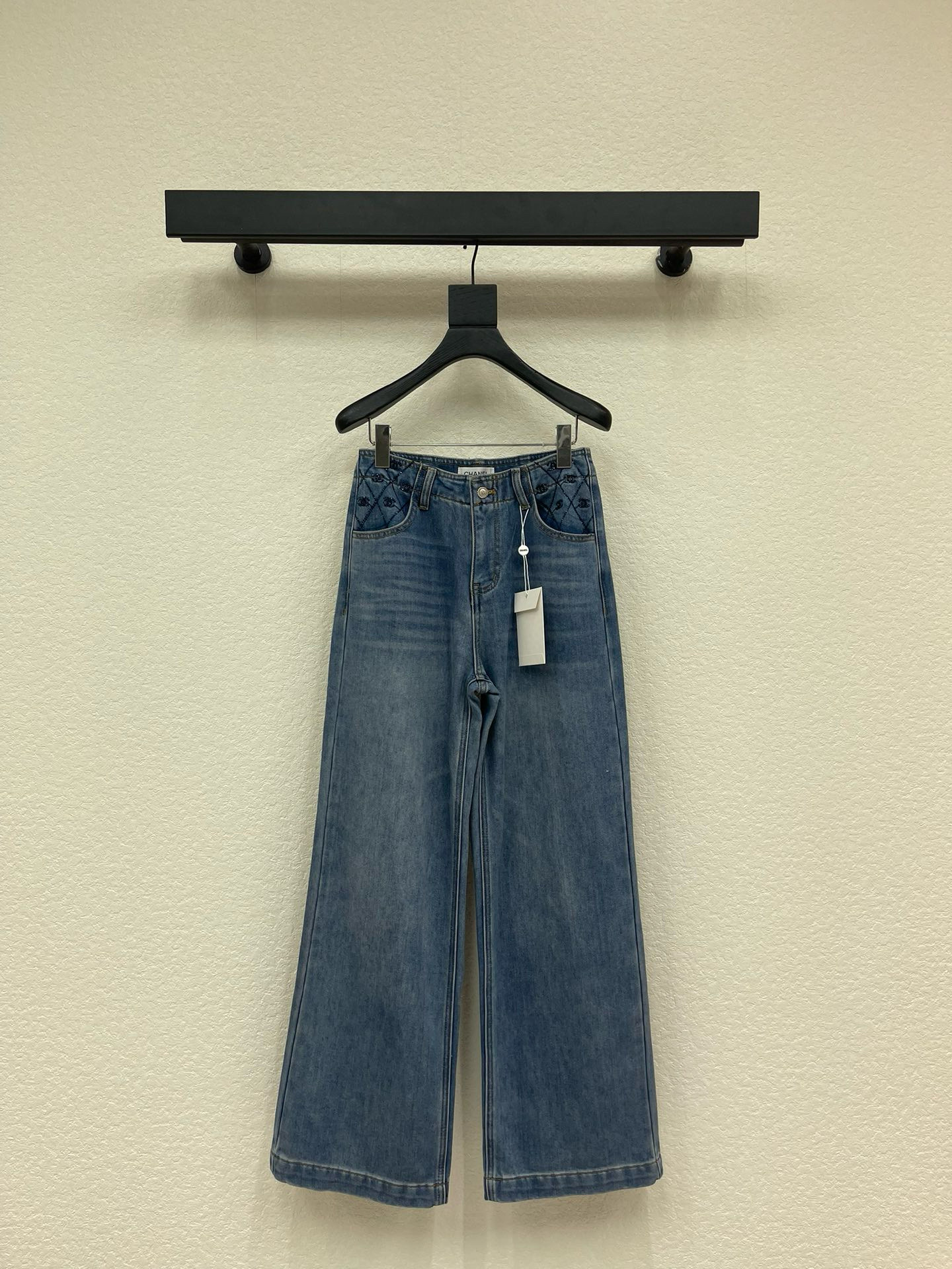 샤넬 여자 청바지