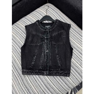 샤넬 여자 조끼