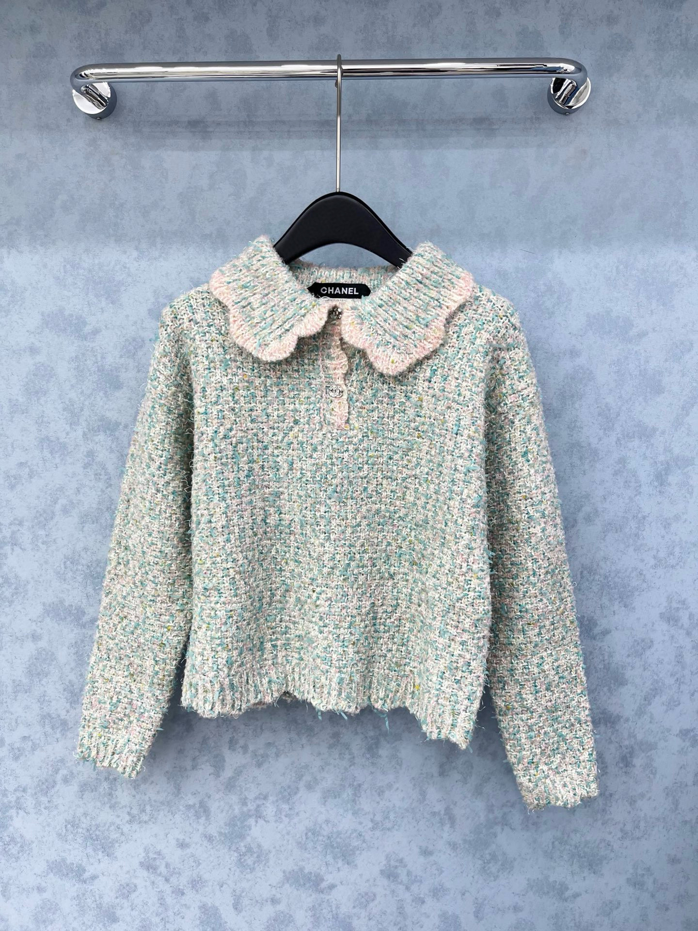 샤넬 여자 니트