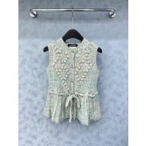 샤넬 여자 조끼