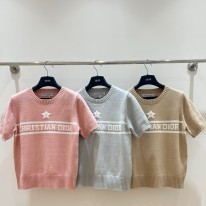 디올 3컬러 여자 반팔