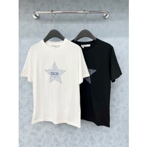 디올 2컬러 여자 반팔