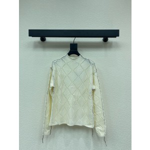 디올 2컬러 여자 니트