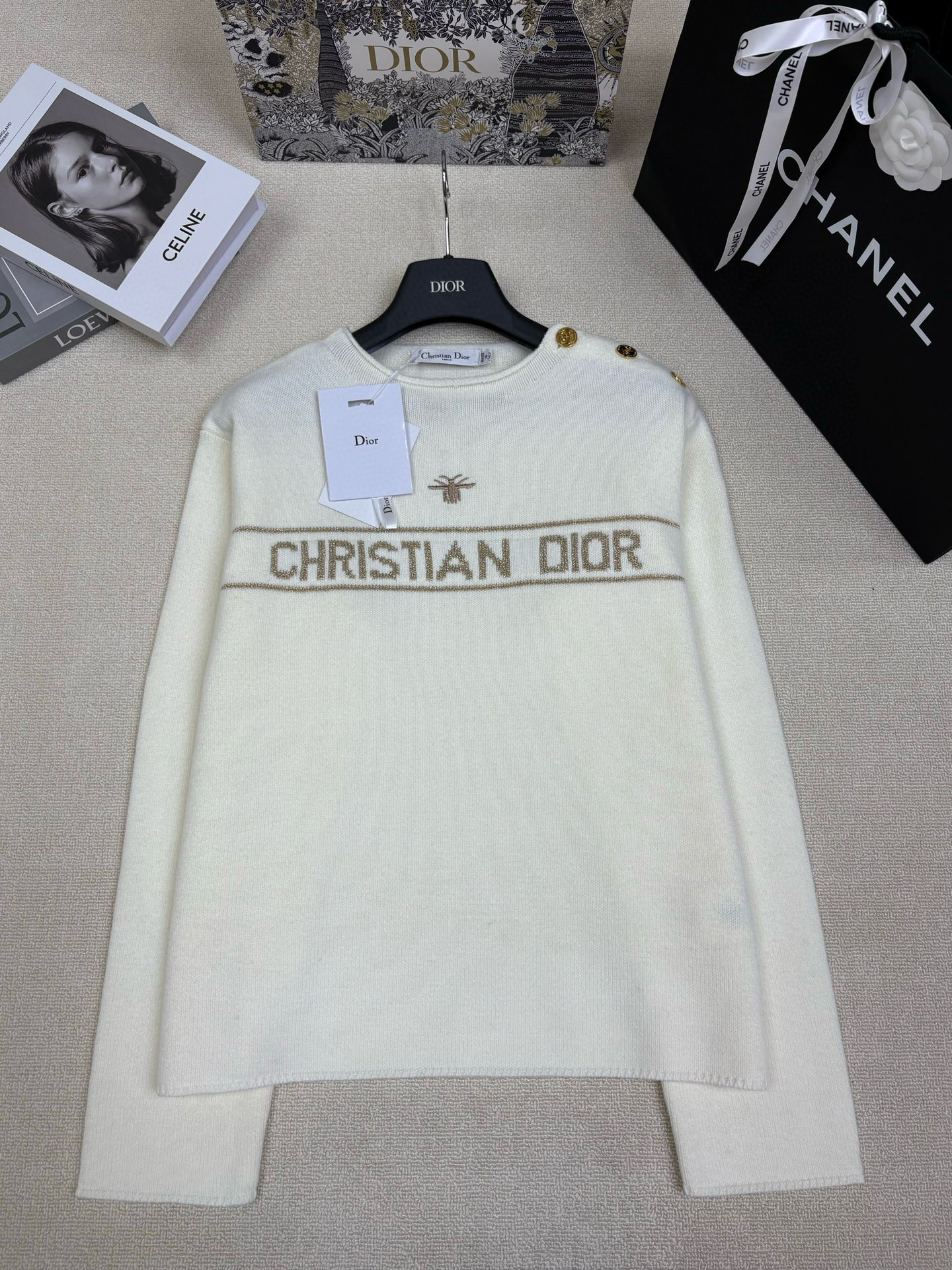 디올 여자 후드티 맨투맨