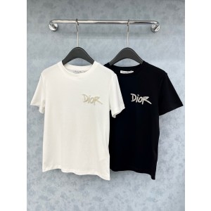 디올 2컬러 여자 반팔