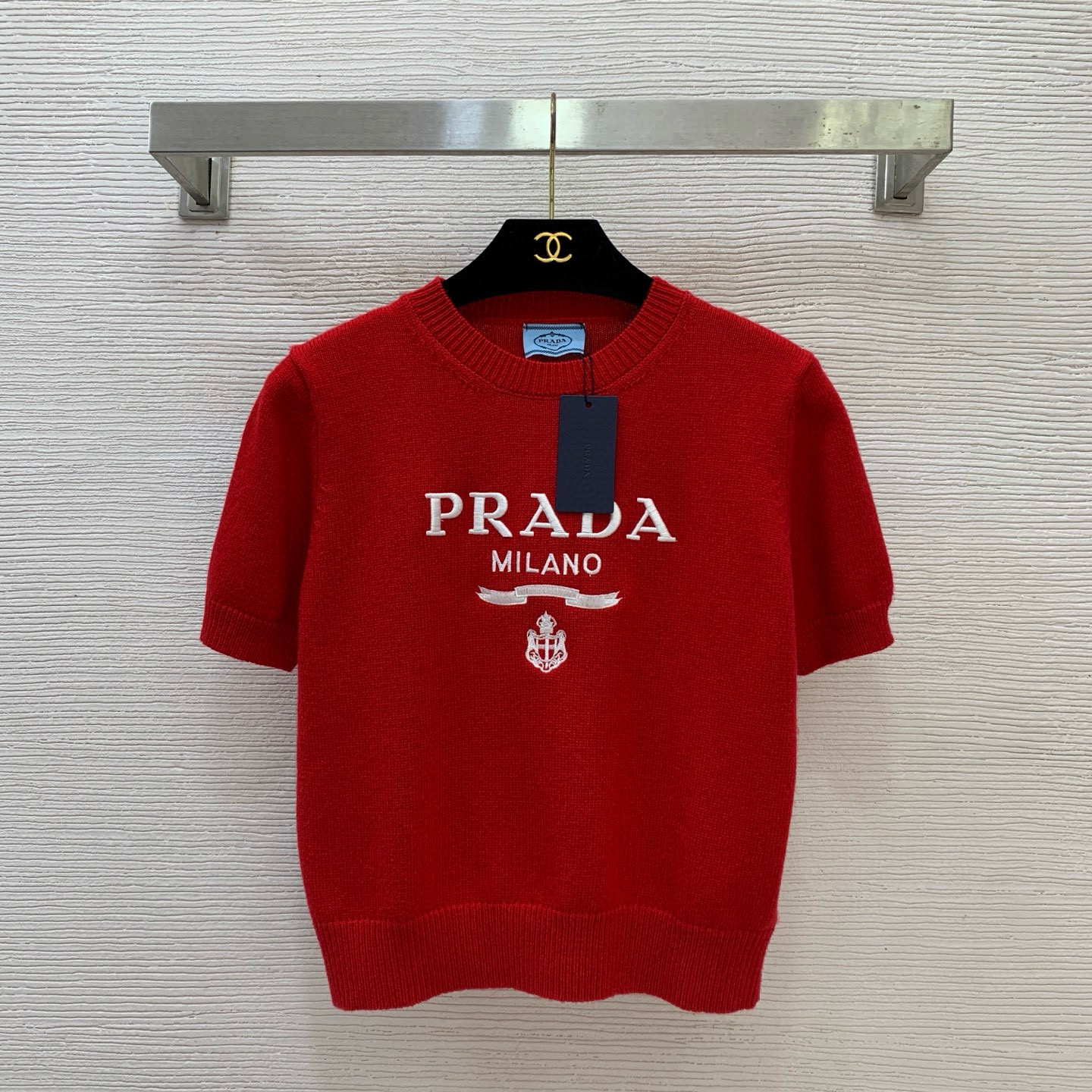 프라다 2컬러 여자 반팔