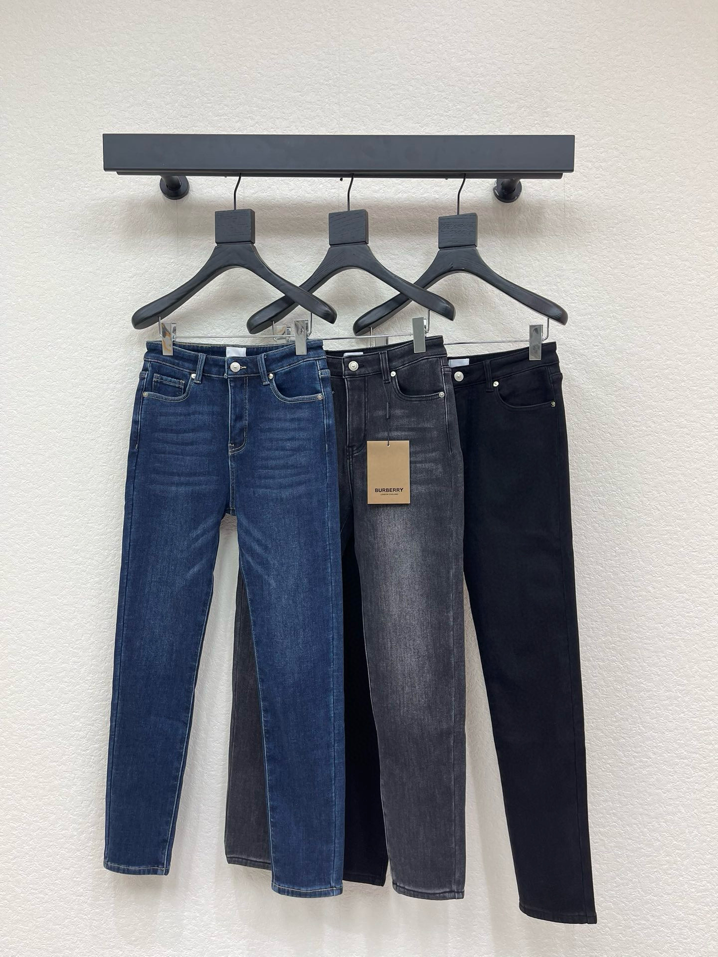 버버리 3컬러 여자 청바지