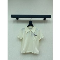 미우미우 2컬러 여자 반팔