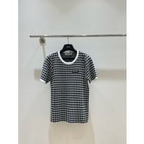 미우미우 2컬러 여자 반팔