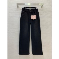 미우미우 2컬러 여자 청바지