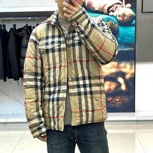 버버리 남자 패딩