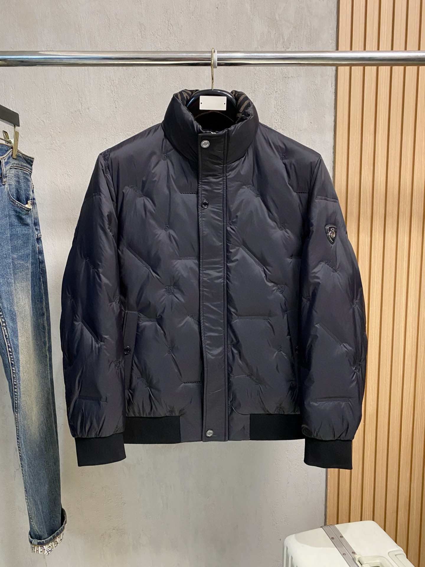 버버리 남자 패딩