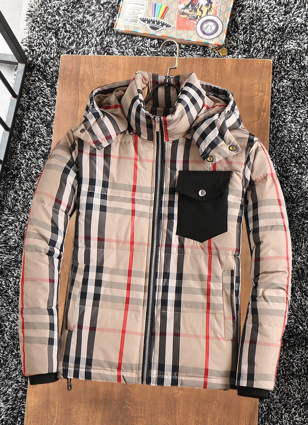 버버리 남자 패딩