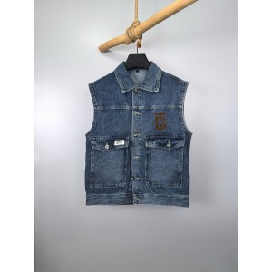 버버리 남자 조끼