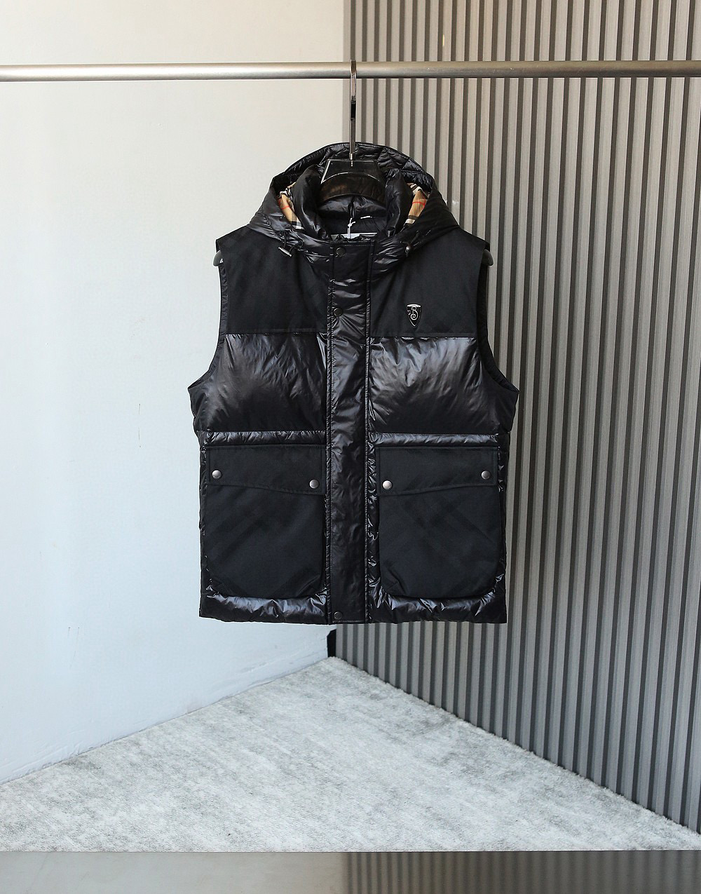 버버리 남자 조끼