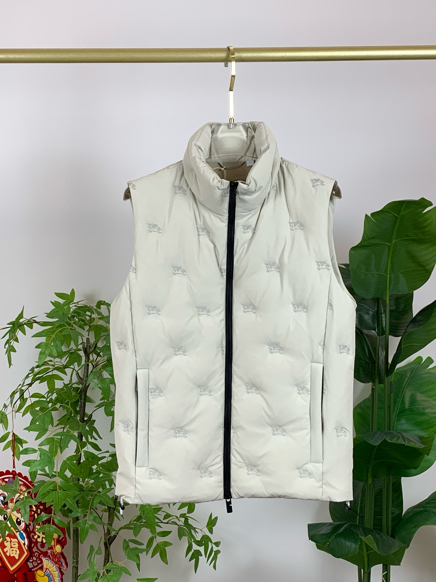 버버리 남자 조끼