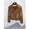 로로피아나 염소가죽 자켓