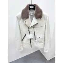 브루넬로 쿠치넬리 양가죽 양모깃  자켓