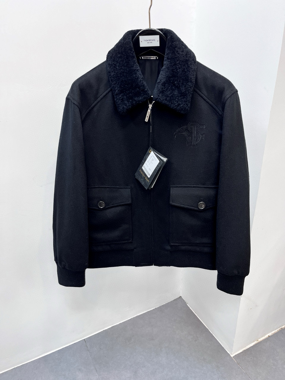 캐시미어 양모 자켓