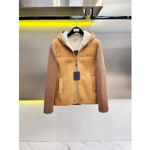 루이비통 양가죽 양모 자켓