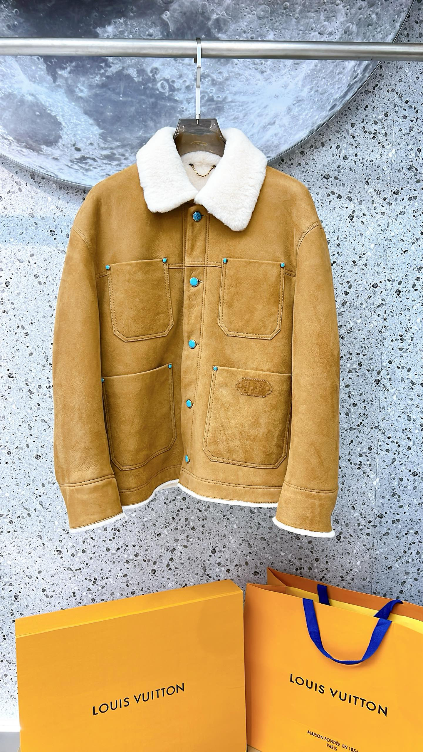 루이비통 양모 자켓